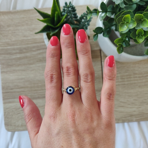 EVIL EYE RING - Picture 6 of 7